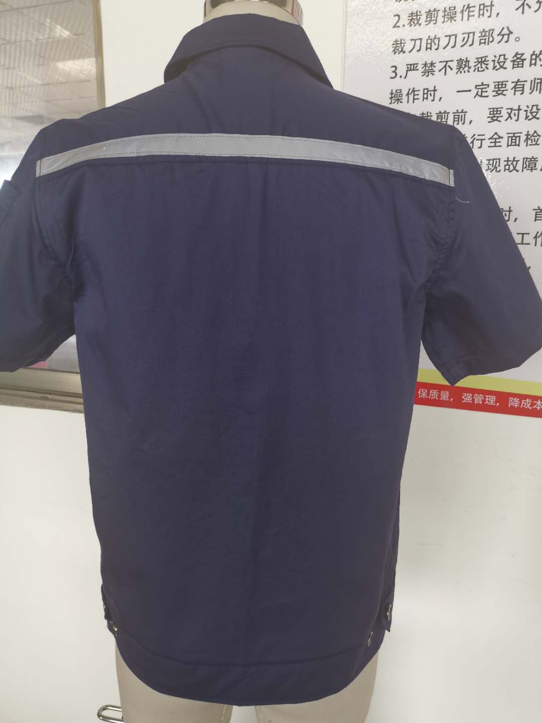 常熟风范绿色建筑工作服定做案例款式